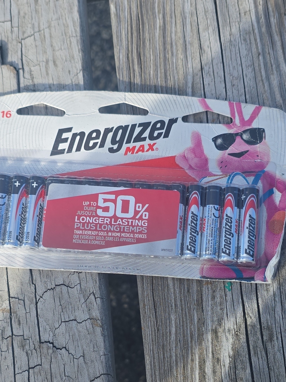 Energizer Max AAA Batteries Pack — Silver & Black, 16 Count